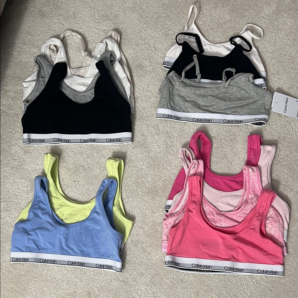 Girls Calvin Klein Bralettes